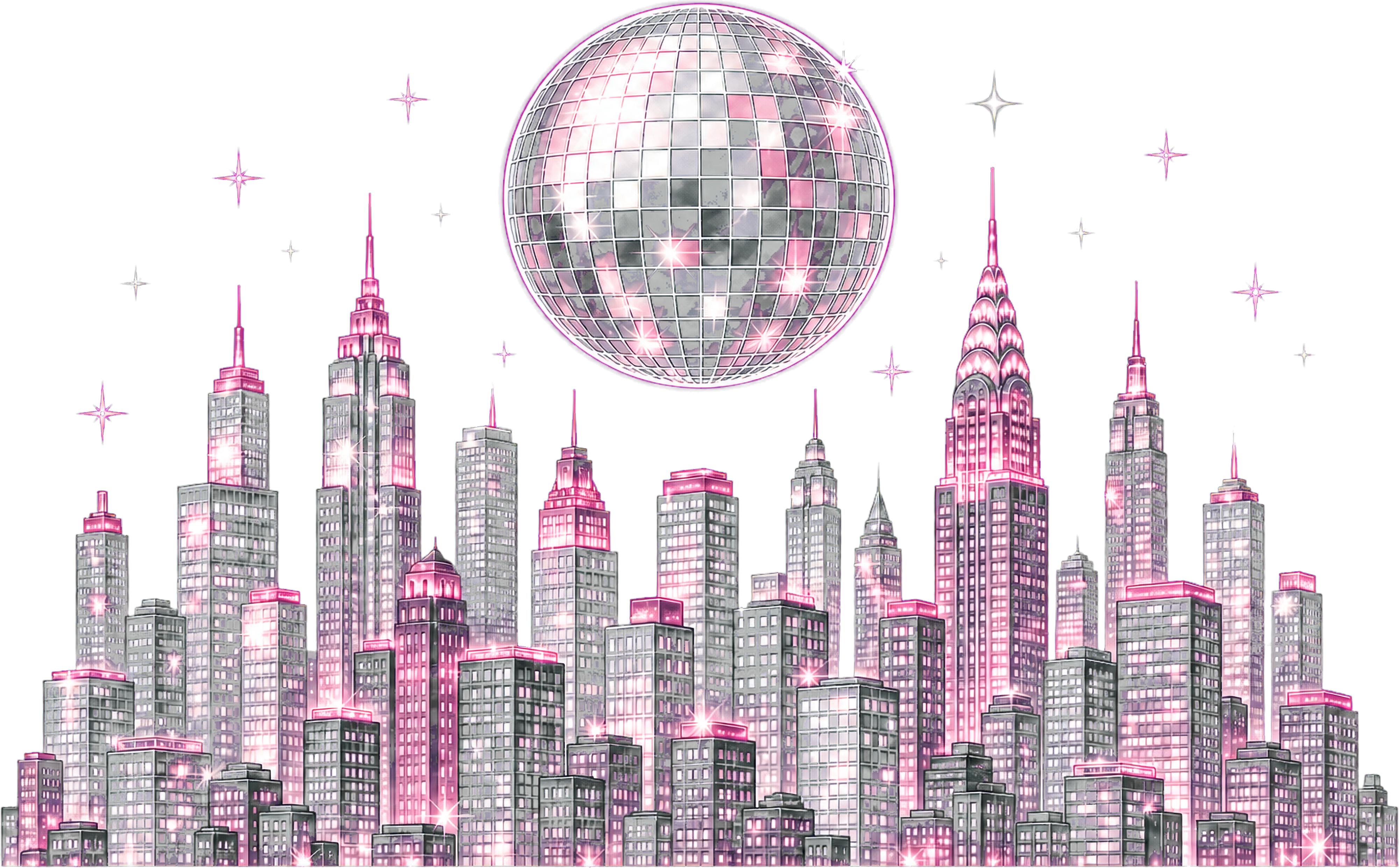 DISCO PARTY clipart element